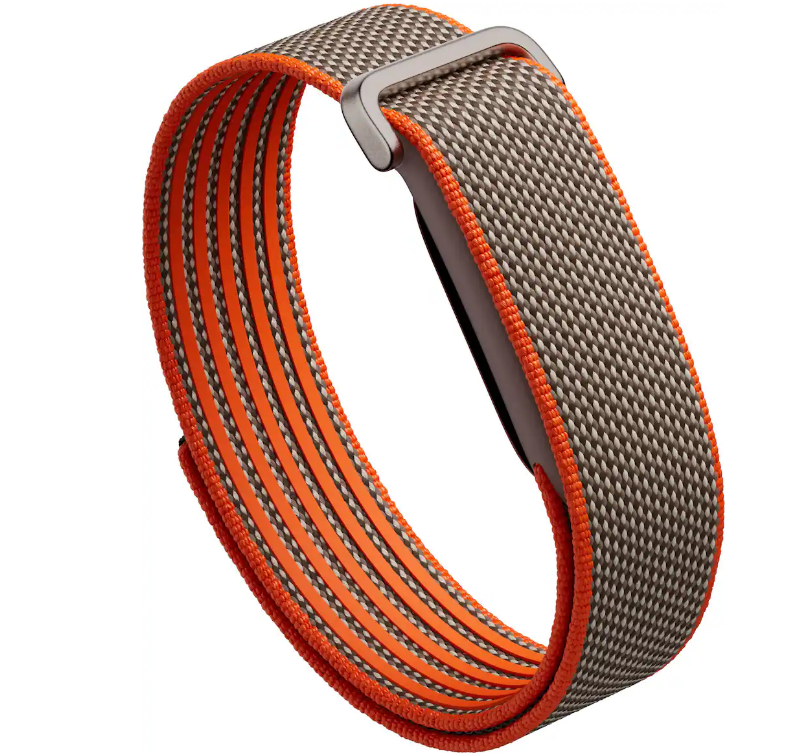 Google Fitbit Air สี Rye สายถักโทนเทา-ส้ม