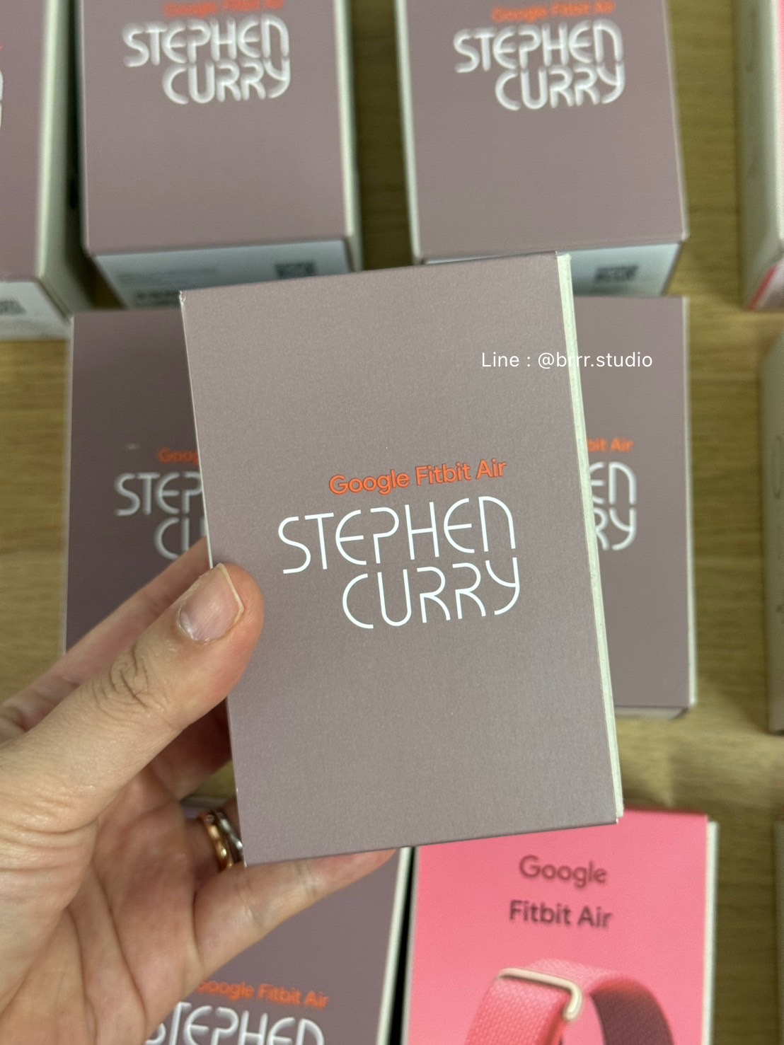 กล่อง Google Fitbit Air รุ่น Stephen Curry limited edition